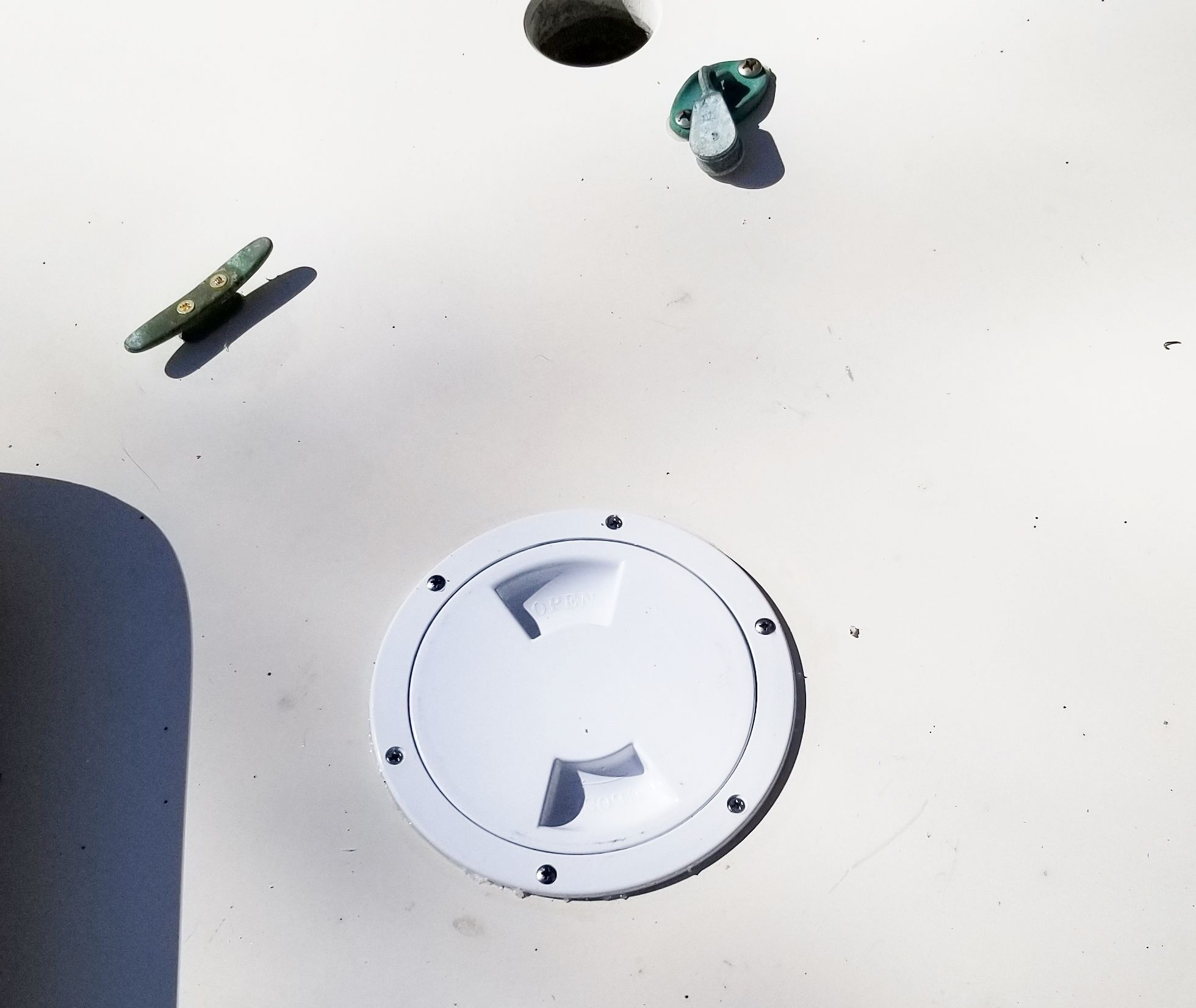 Install an Inspection Port in a Sunfish Sailboat 10 Steps Instructables