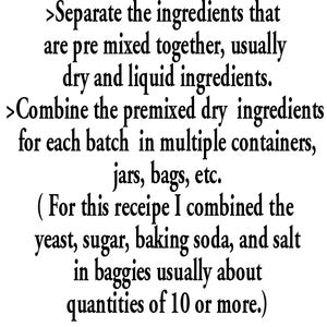 Measure the Premix Ingredients in Multiple Quantities