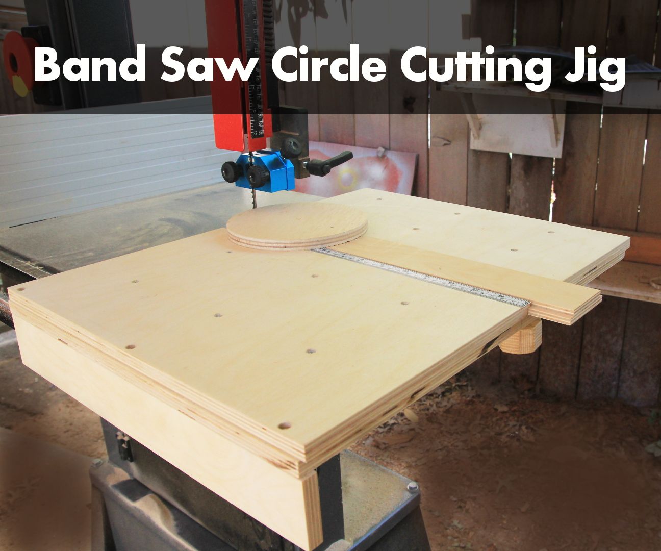 How to Make Circles on a Bandsaw