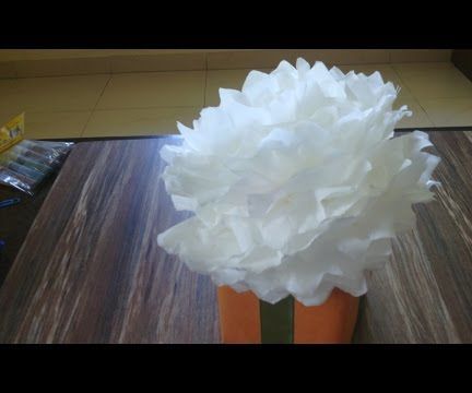 Easy Tissue Pom Poms