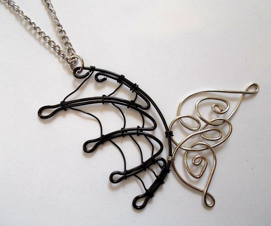 Angel and Demon Wings Pendant