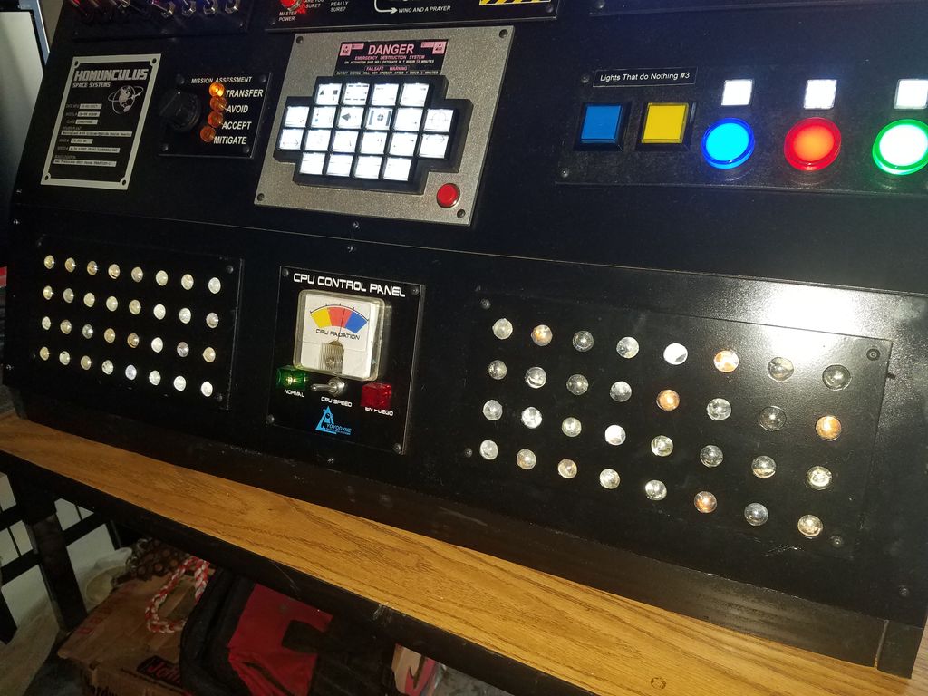 Rocket Ship Control Panel