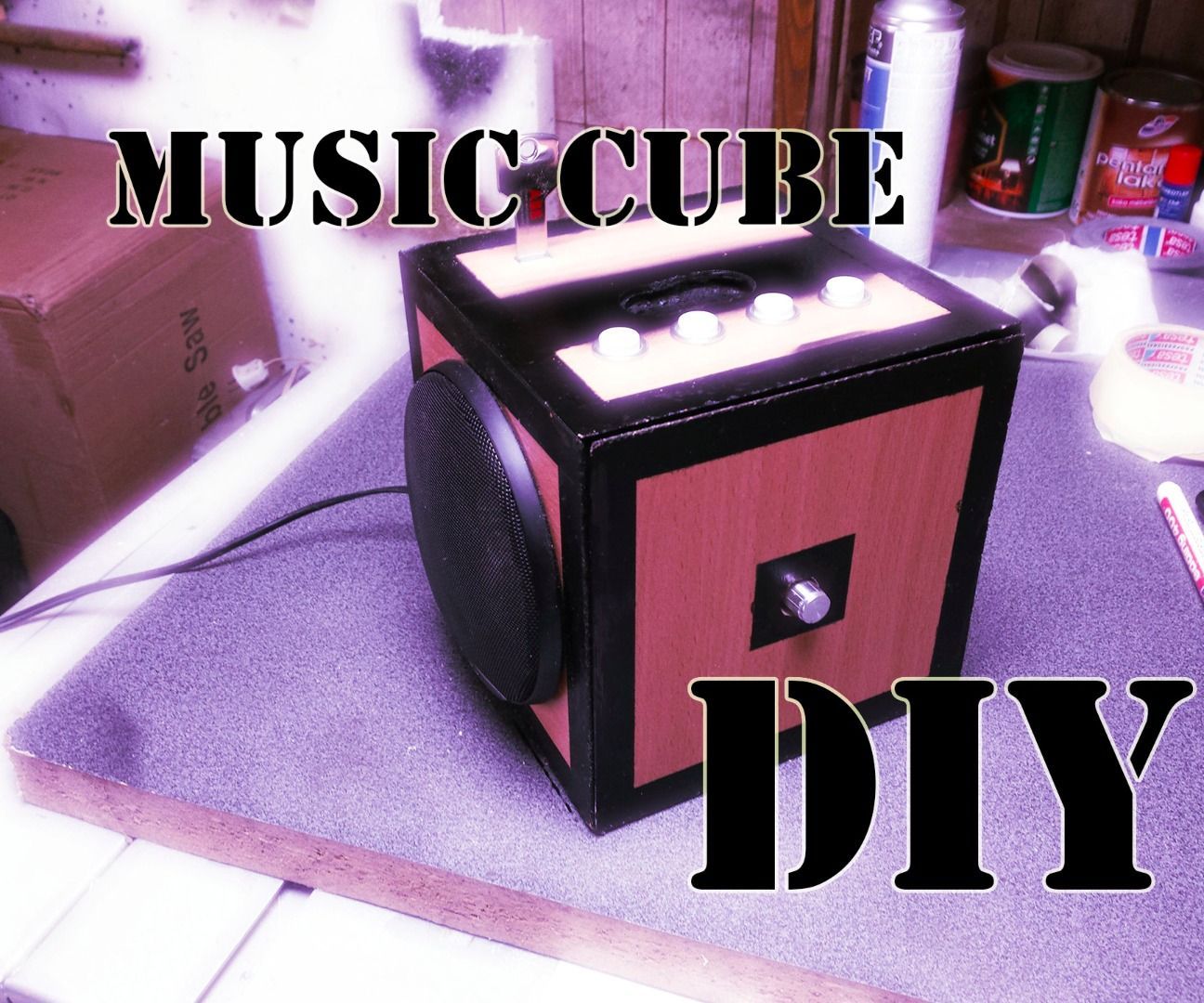 Music Cube, Inspired by Diresta Puzzle Box