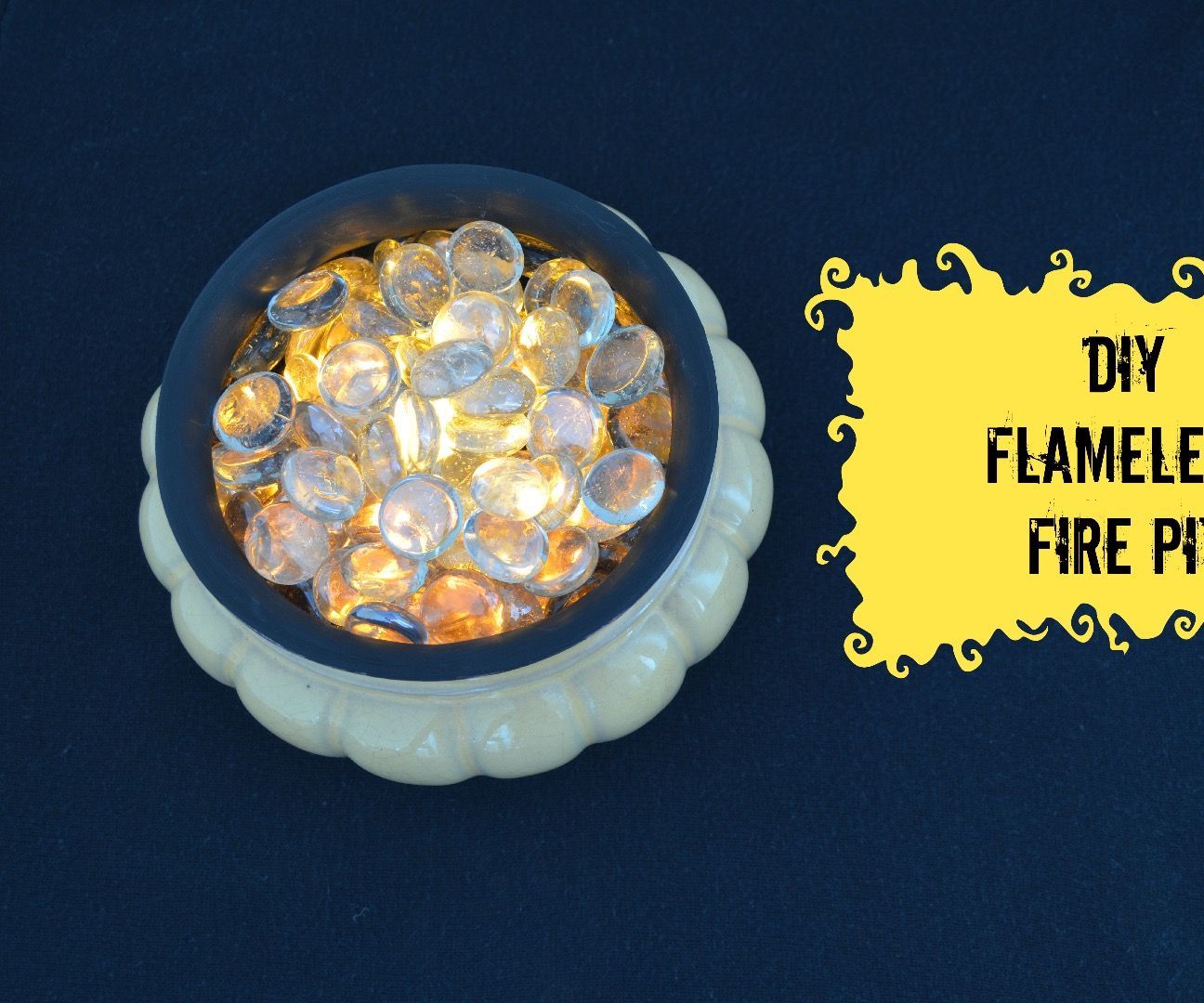 DIY Flameless Fire Pit