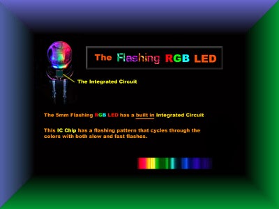 THE FLASHING RGB LED: