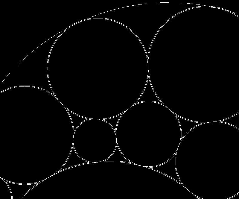 Circles Within Circle - Enlargeable Pattern