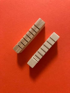 Sanding the Tumbling Blocks