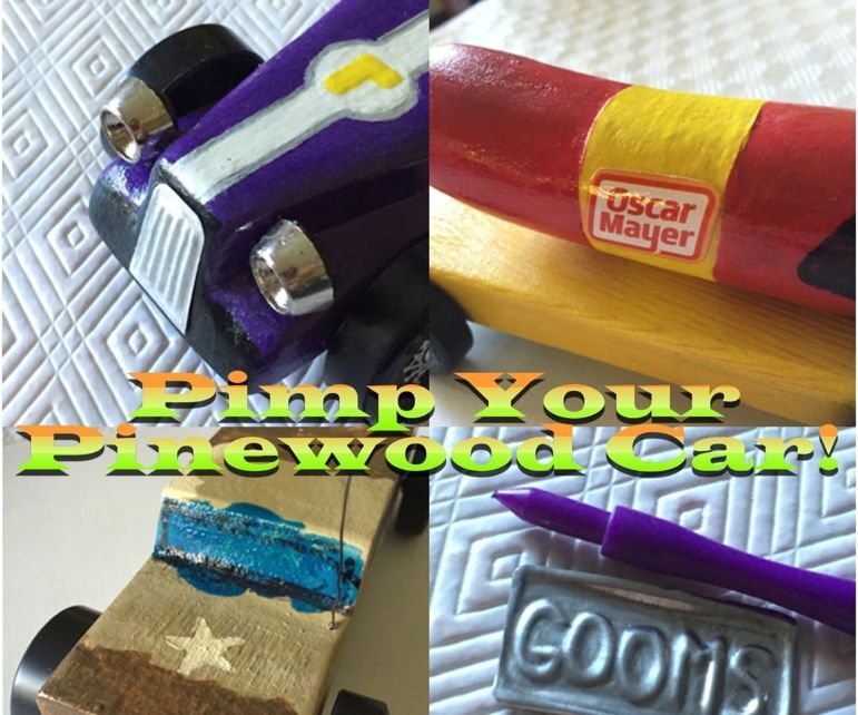 Pinewood Derby Car Detailing Ideas