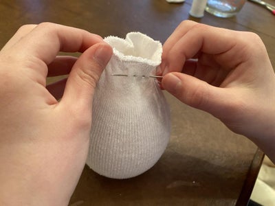 Sewing the Sock