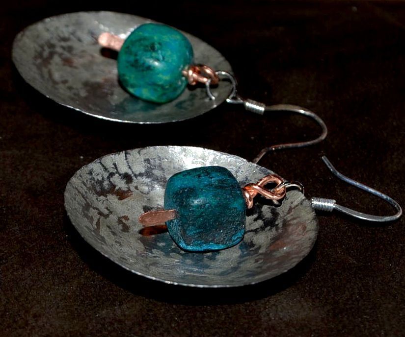 ♥BEER CAPS EARRINGS♥