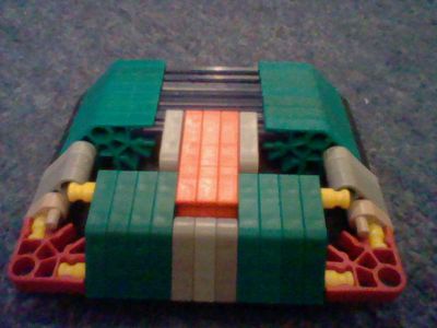 Knex Car With Large Trunk Space Crash Test.