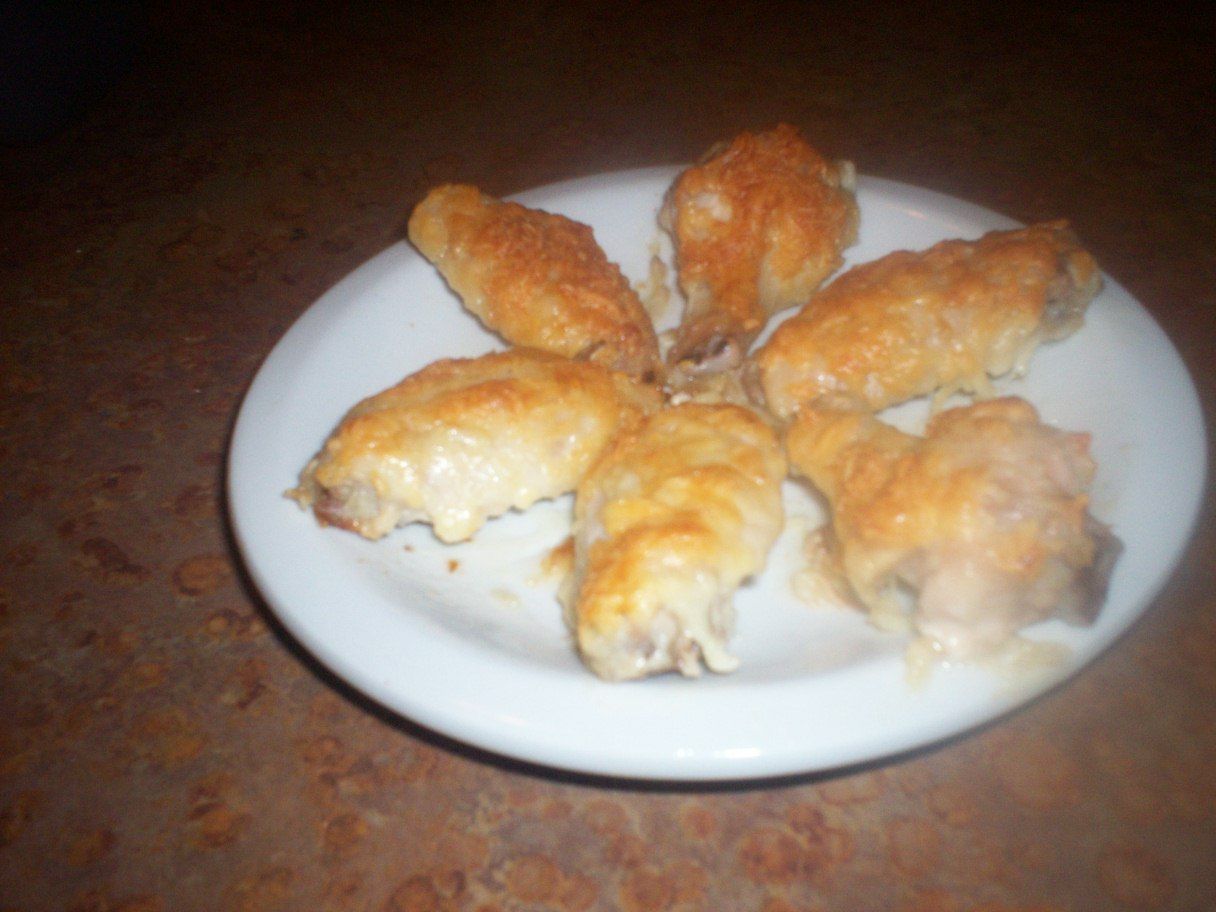 Parmesan Chicken Wings