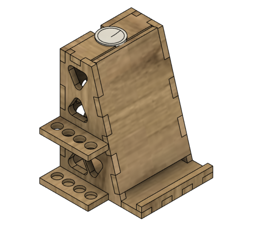 Laser Cut IPhone Charging Stand + Desk Organizer