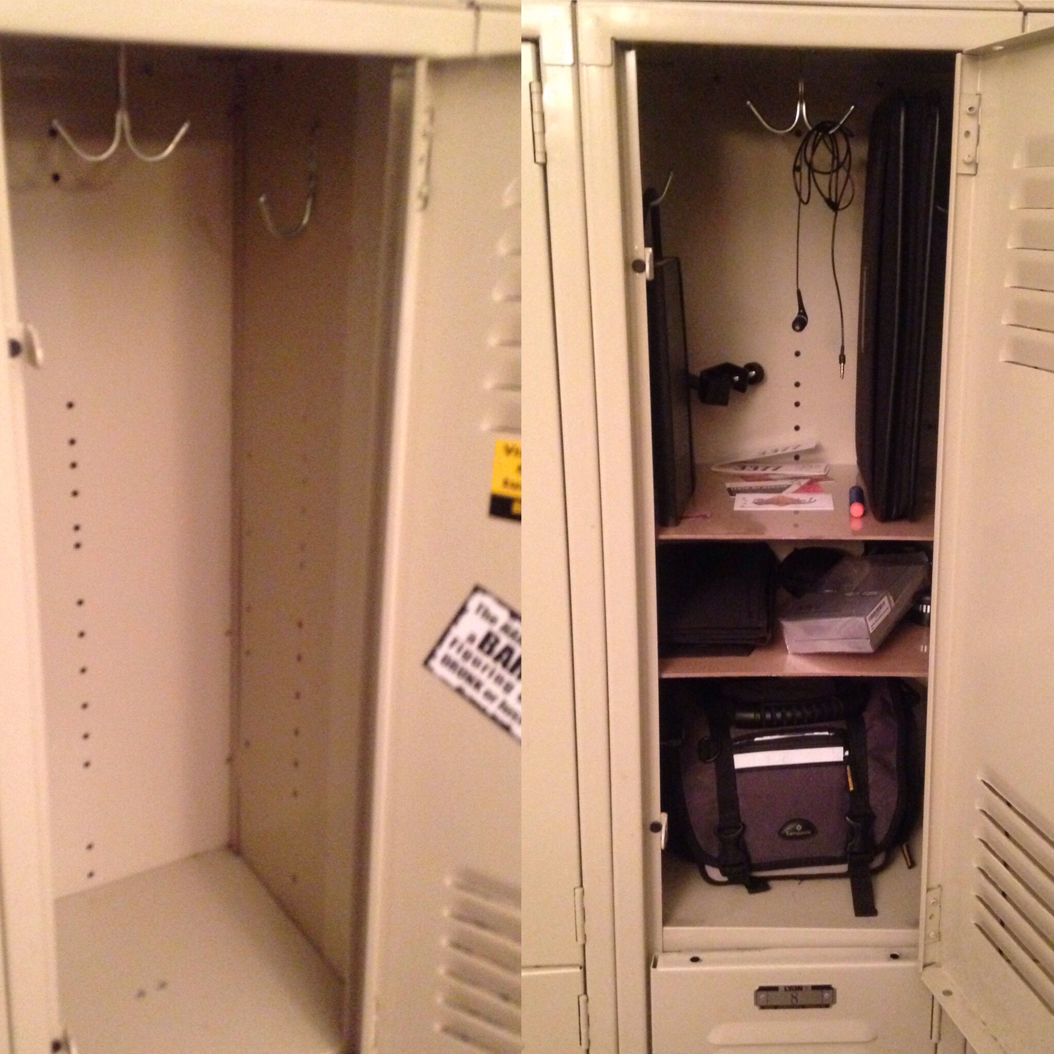 Shelf for Your Locker at Work, School or Home.