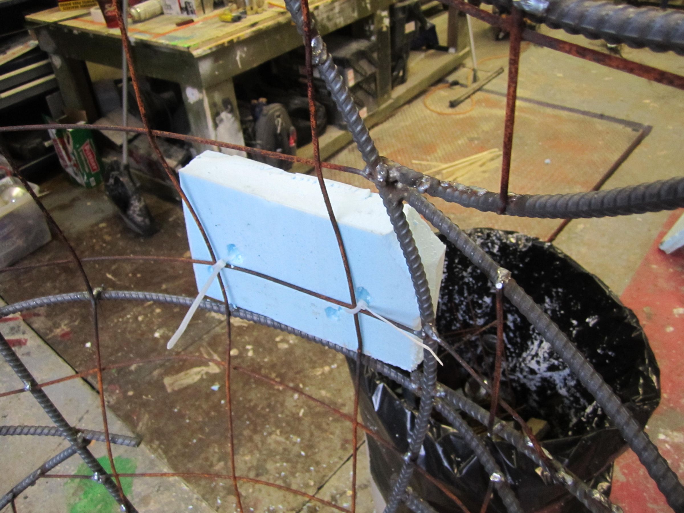 Beetlejuice Concrete Art Chair 5 Steps (with Pictures) Instructables