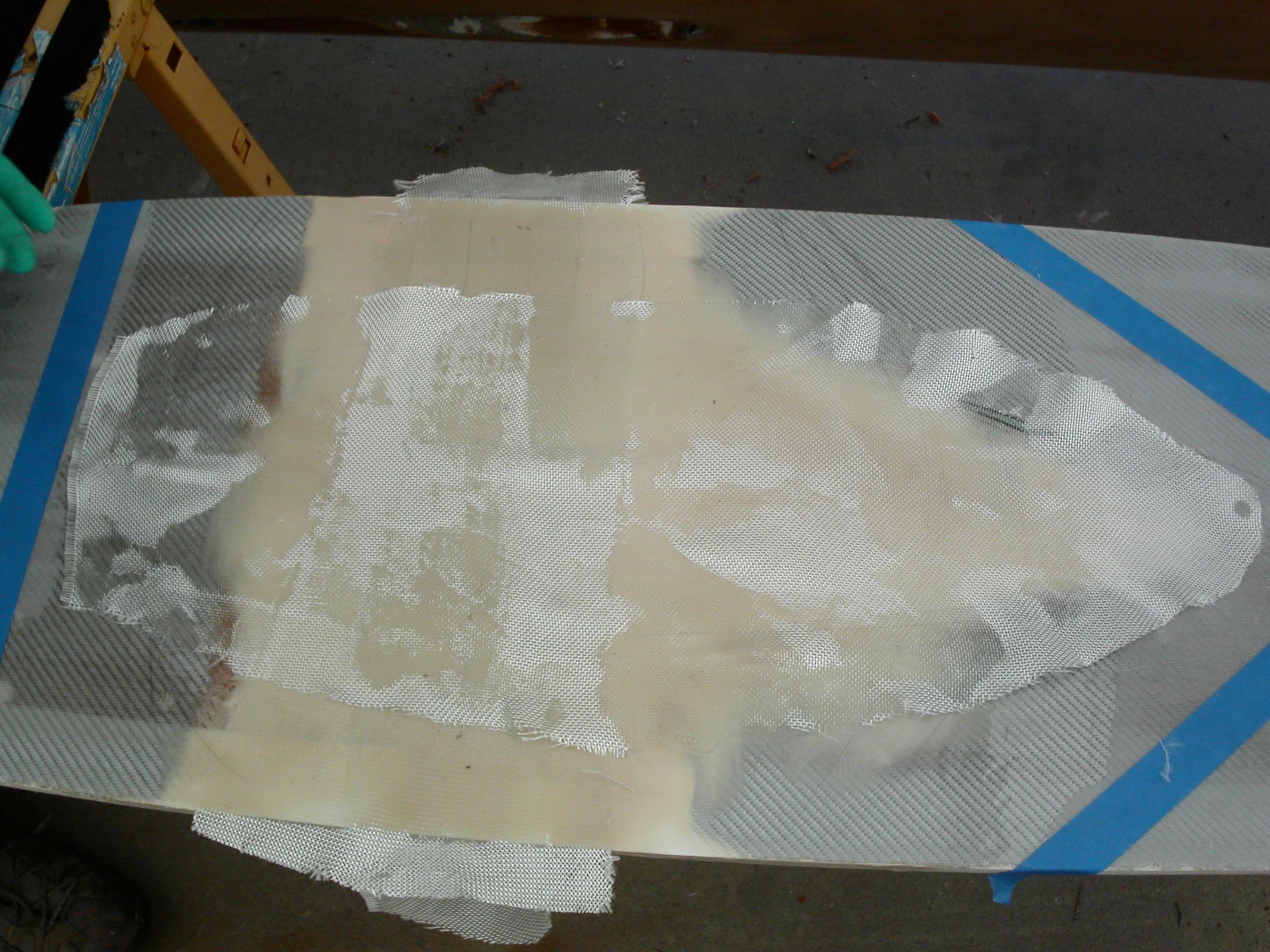 How to Fiberglass: Fixing a Cracked Kiteboard
