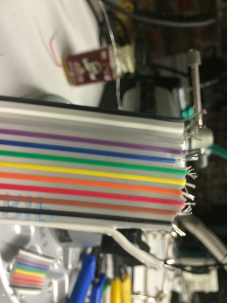 Solder on a Ribbon Cable