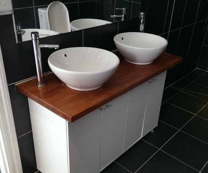DIY Vanity Unit- IKEA Base