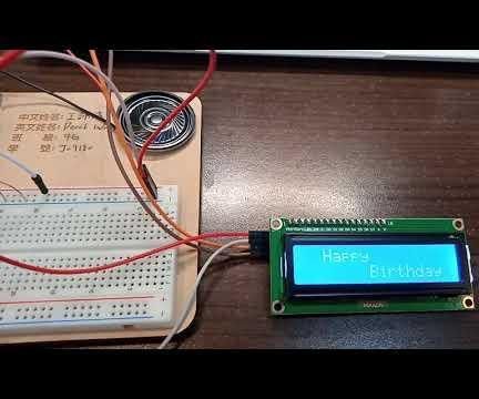 Happy Birthday! Using Arduino