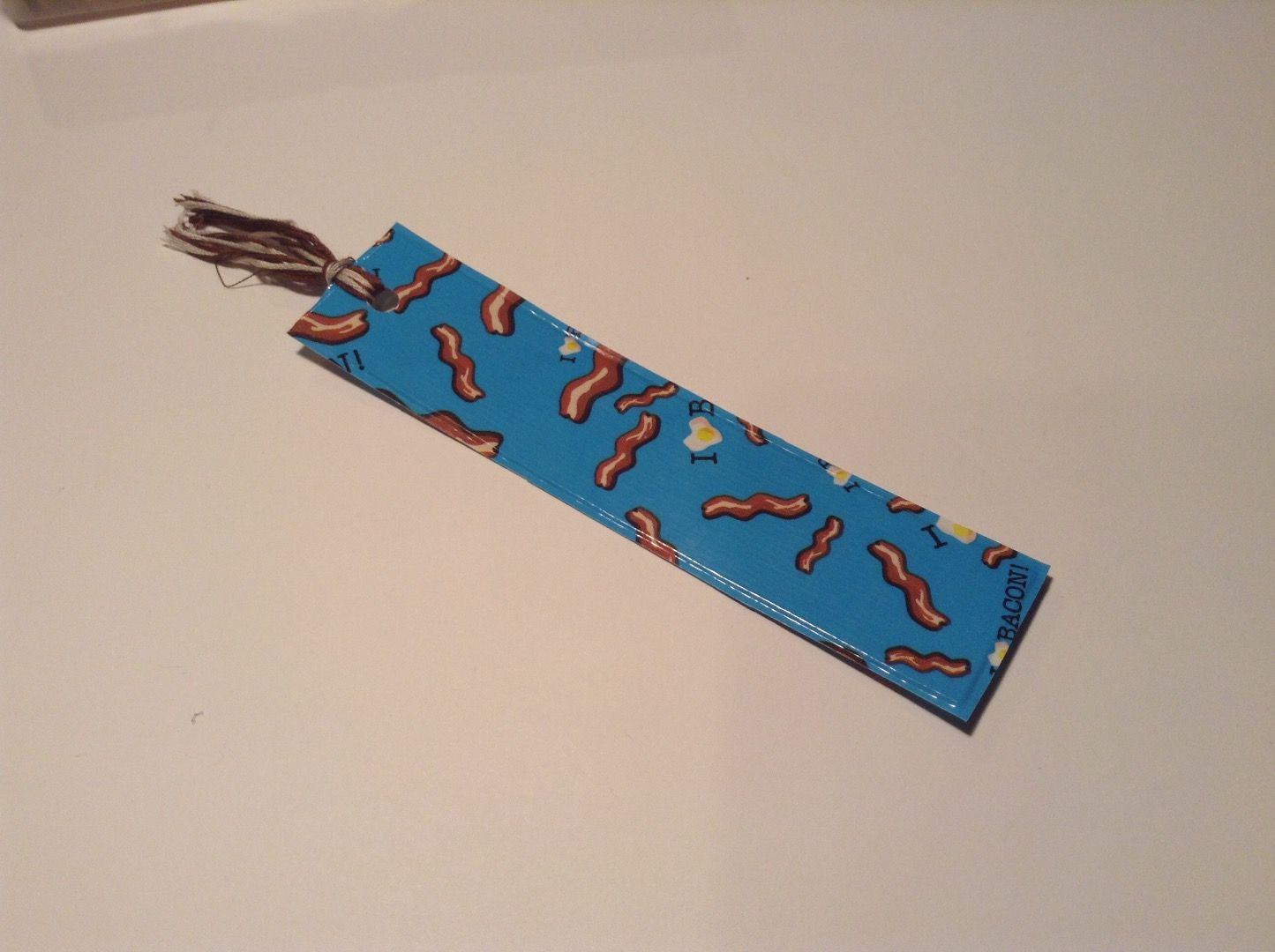 Simple Duct Tape Bookmark 