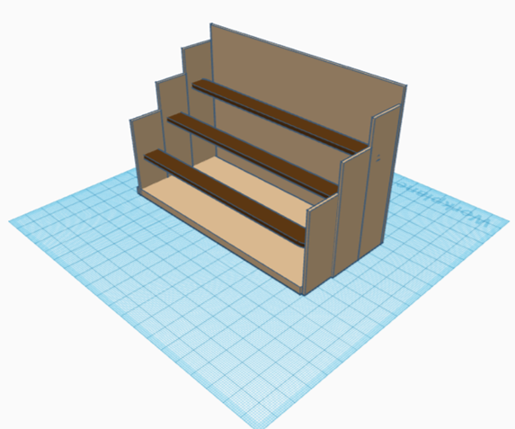 How to Make a Simple Earing Holder in Tinkercad!