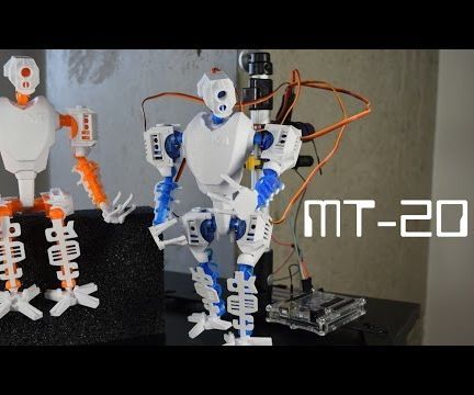 MT-20: Functional 3D Printed Robot