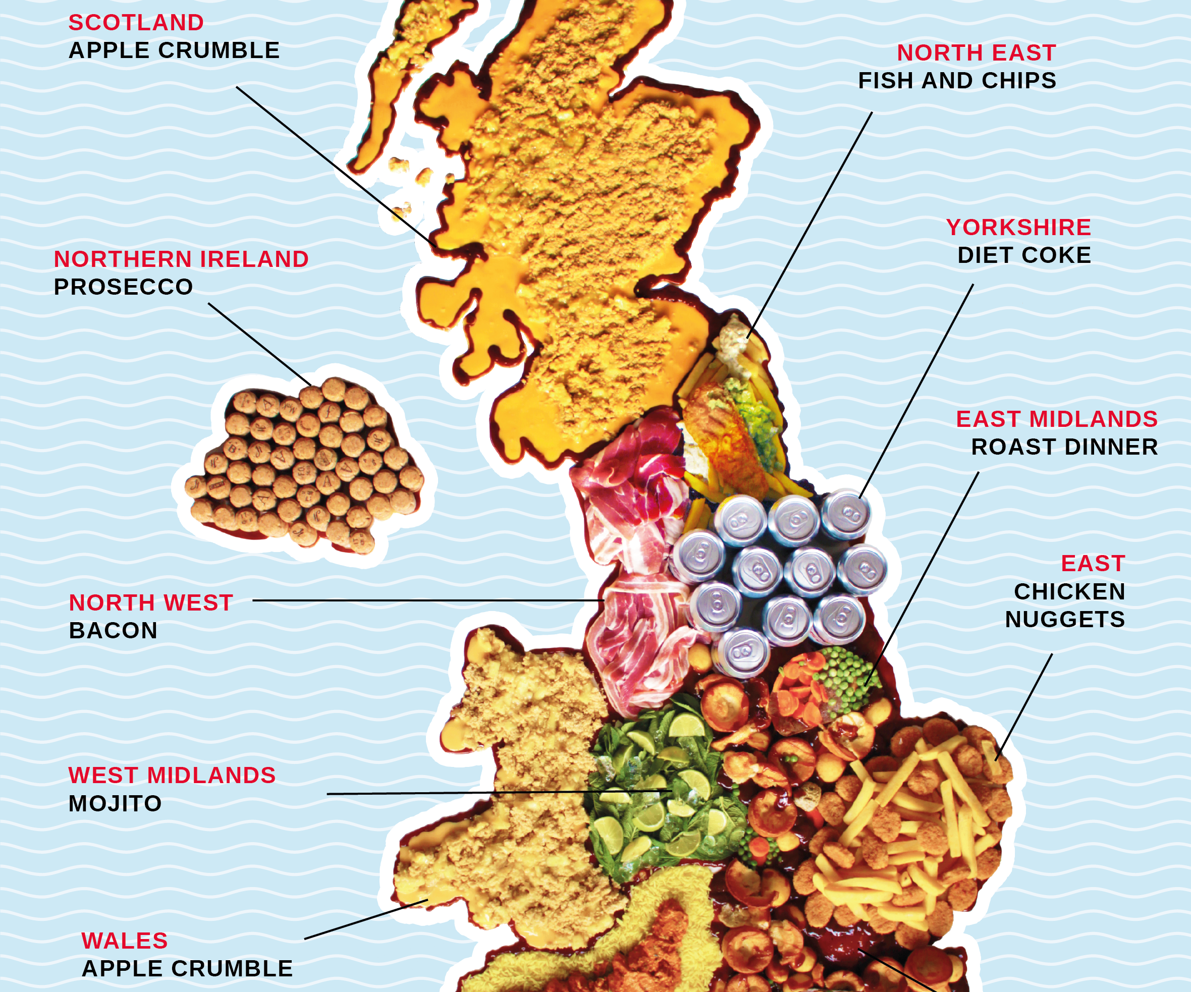 British Vaping Flavours Map