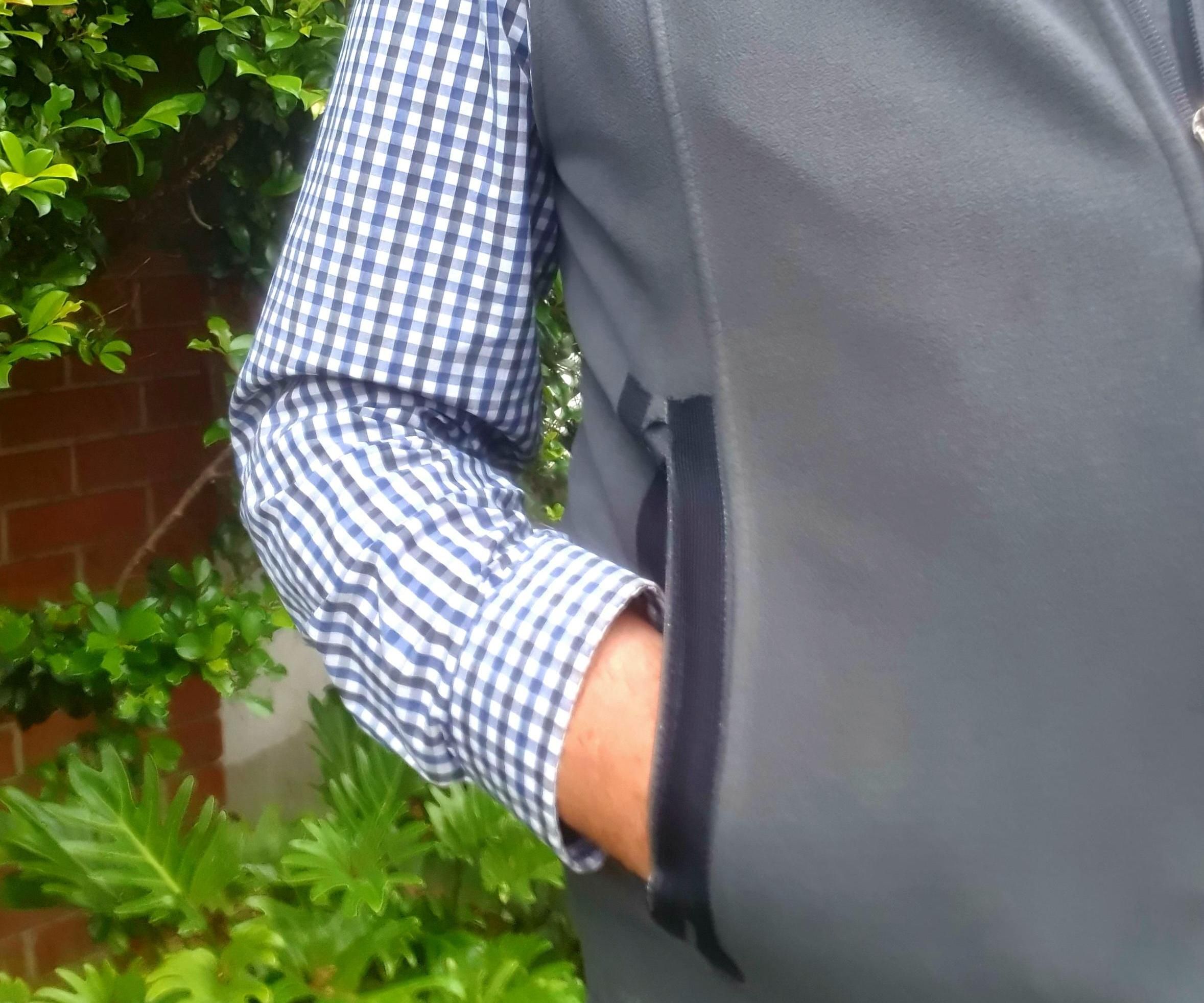 Repairing a Vest Pocket