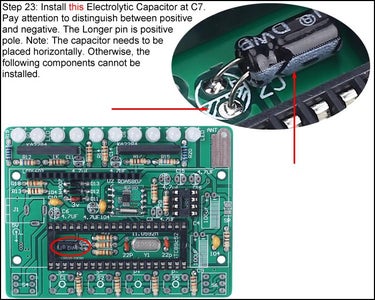 Install This Electrolytic Capacitor at C7