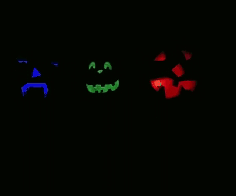 Customizable Jack-O-Lantern Lights