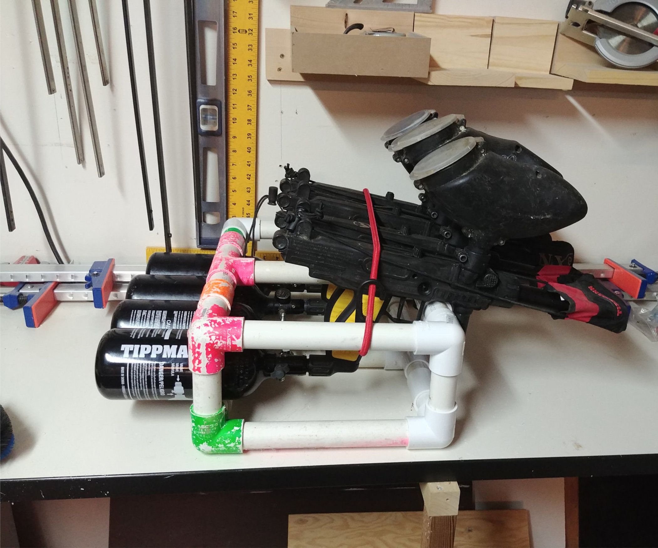 PVC Paintball Stand 7 Steps (with Pictures) Instructables