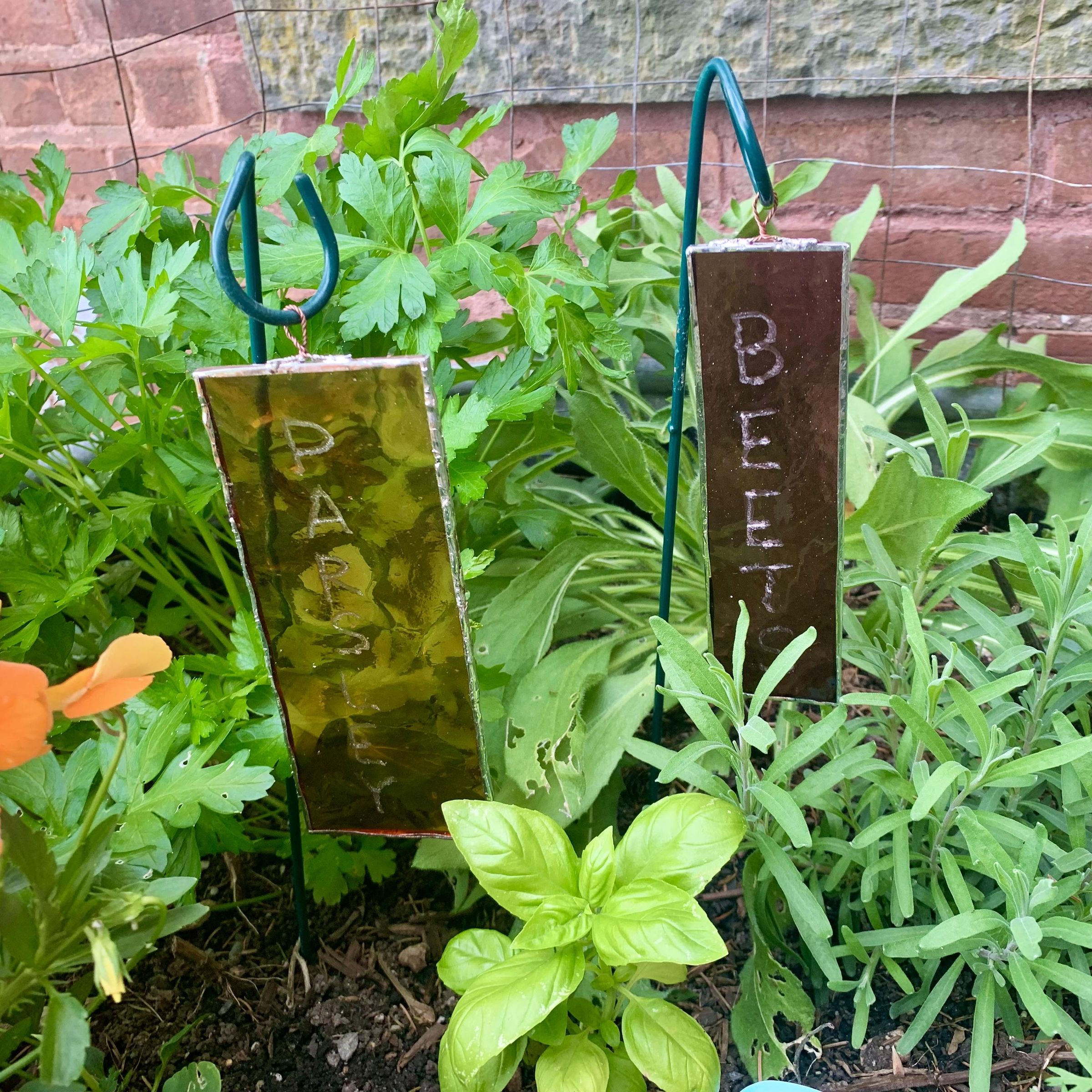 Colored Glass Garden Markers 6 Steps (with Pictures) Instructables