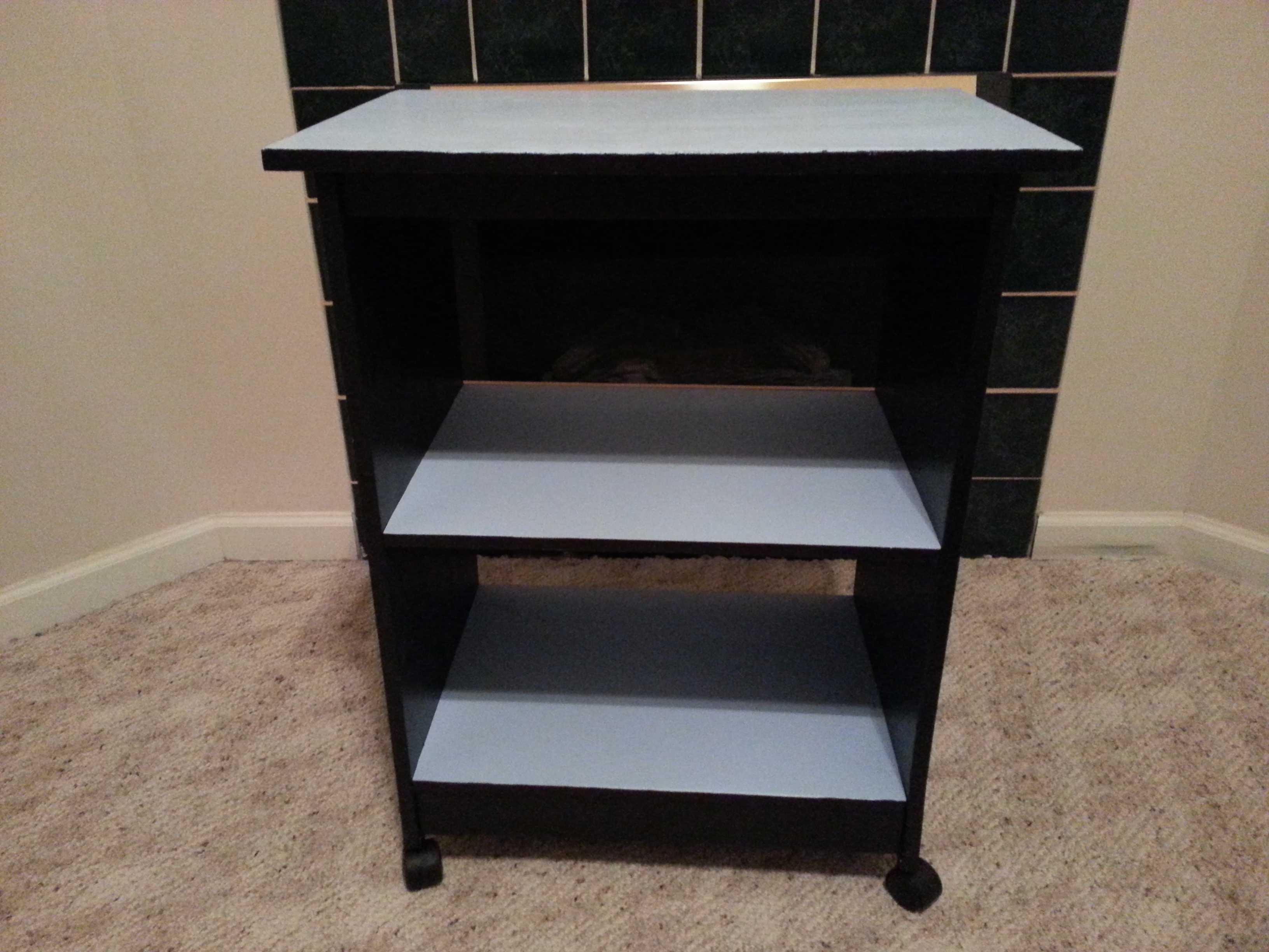 Refinishing a Salvaged Utility Cart