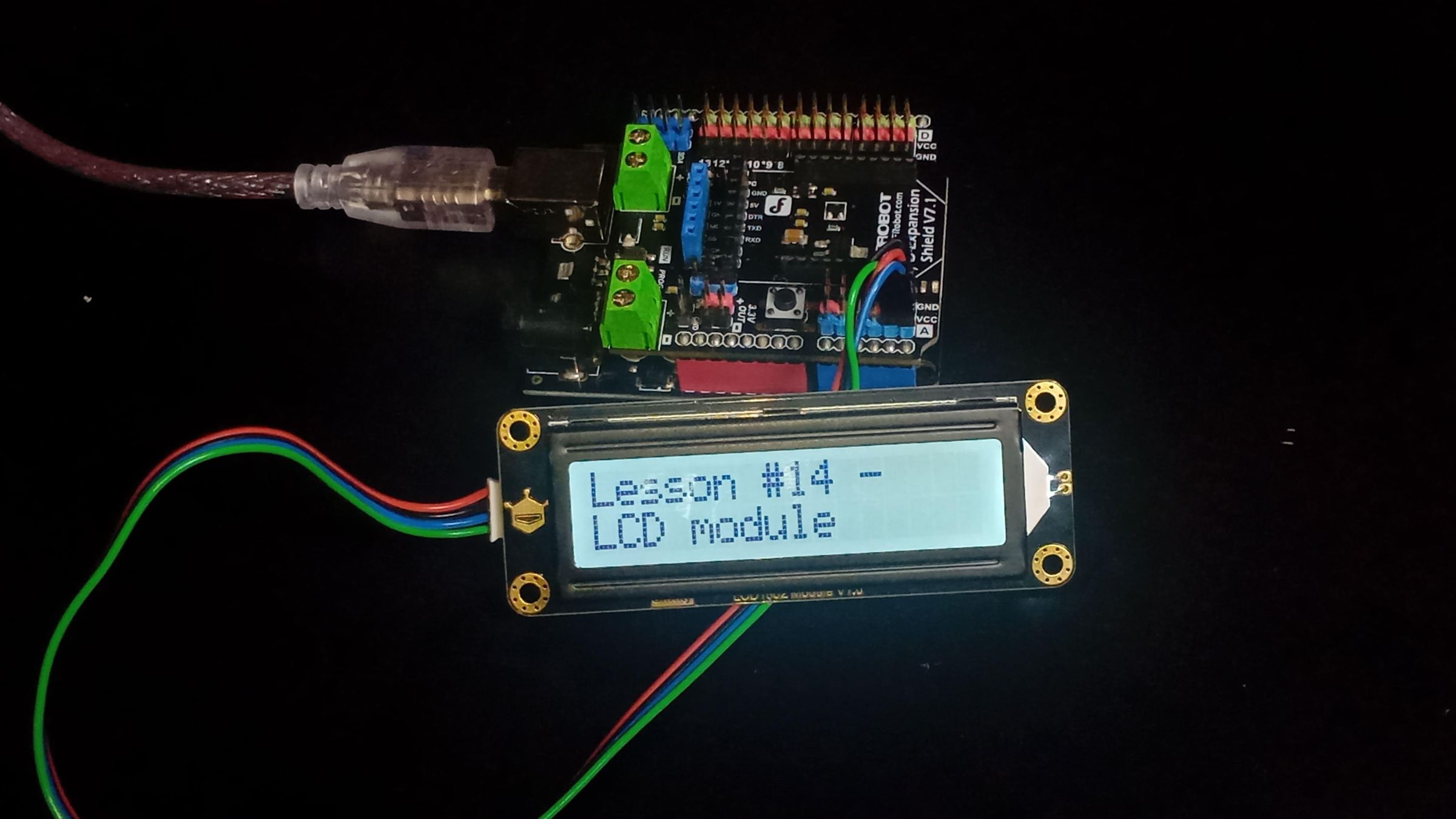 Arduino Lcd Projects 16x2 LCD Screen With Arduino - Lesson #14 : 8 Steps - Instructables