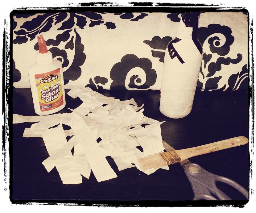 Quick and Easy Bottle Makeover.