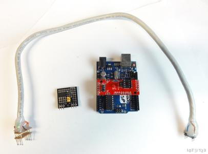 ATTINY85 ONBOARD PROGRAMMING JIG