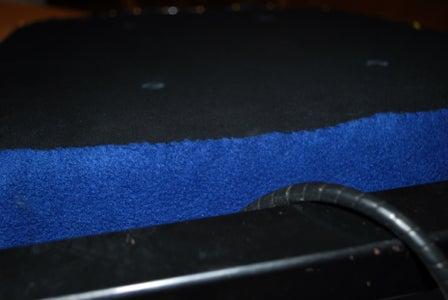 Final Pinning and Sewing the Seat Base