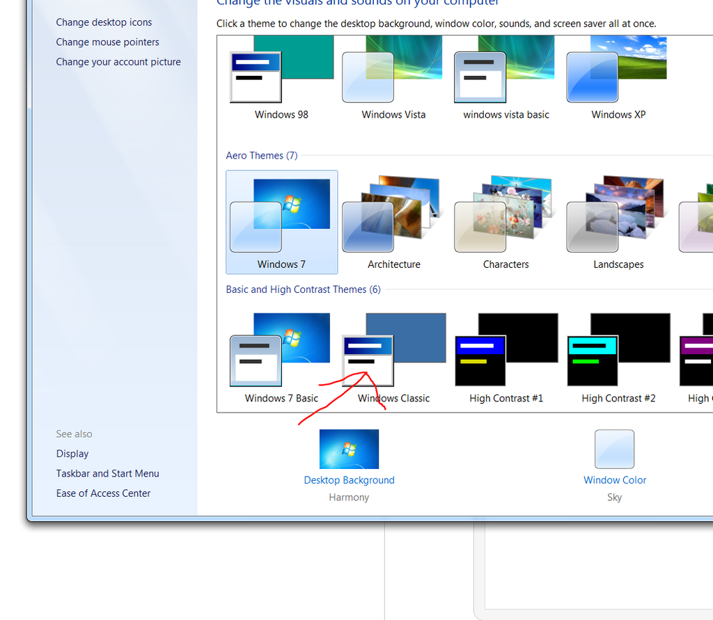 Windows 7 Taskbar Color