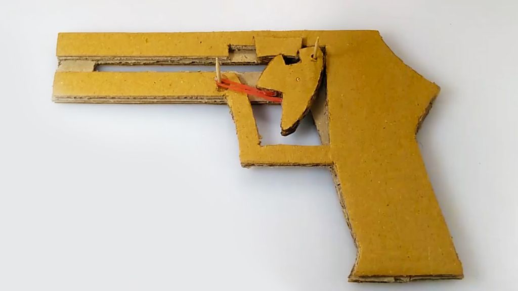 Paper Gun Templates Printable