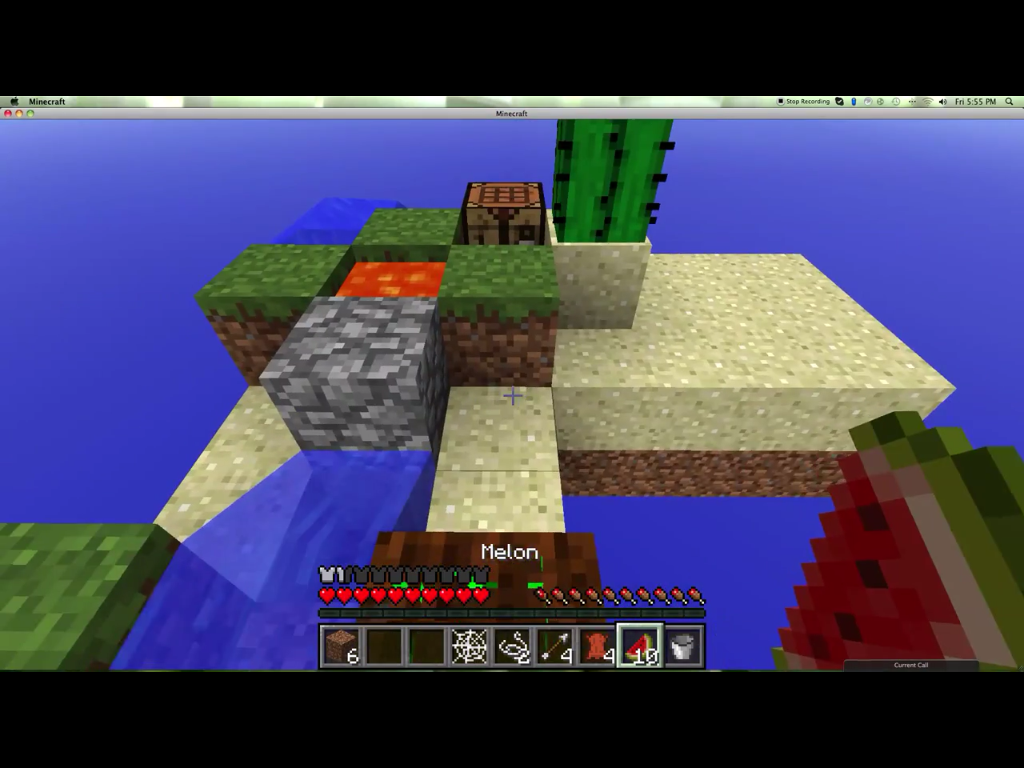 Minecraft Skyblock Server.
