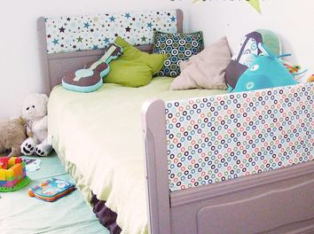 Upcycled Old Bed Into New One for Children