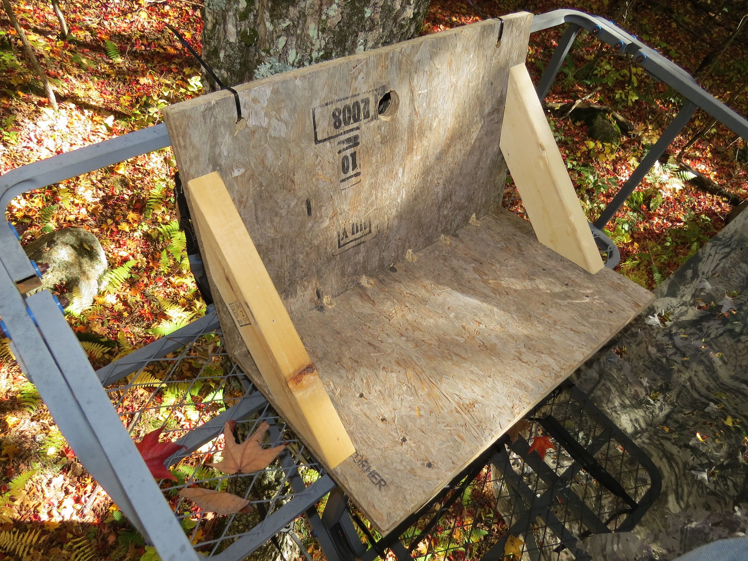 Reclined Tree Stand Seat 5 Steps (with Pictures) Instructables