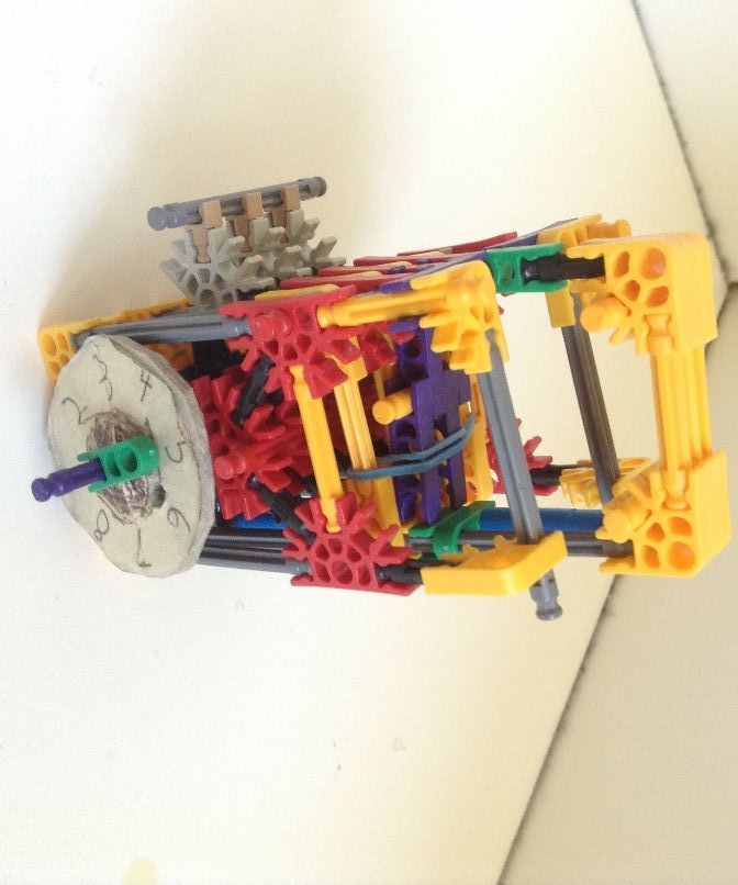Knex Combination Lock