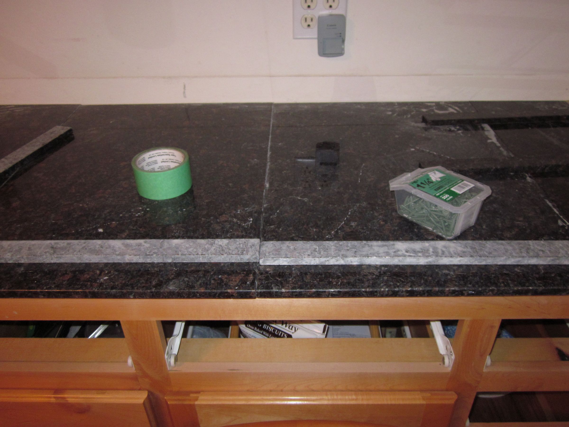 Granite Tile Kitchen Countertops 6 Steps (with Pictures) Instructables