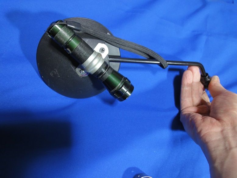 Emergency; Bicycle Rearview Mirror Mount LED Flash Light