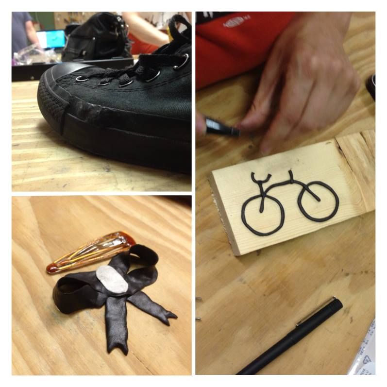 Awesome Bow for Hair-clip With Sugru