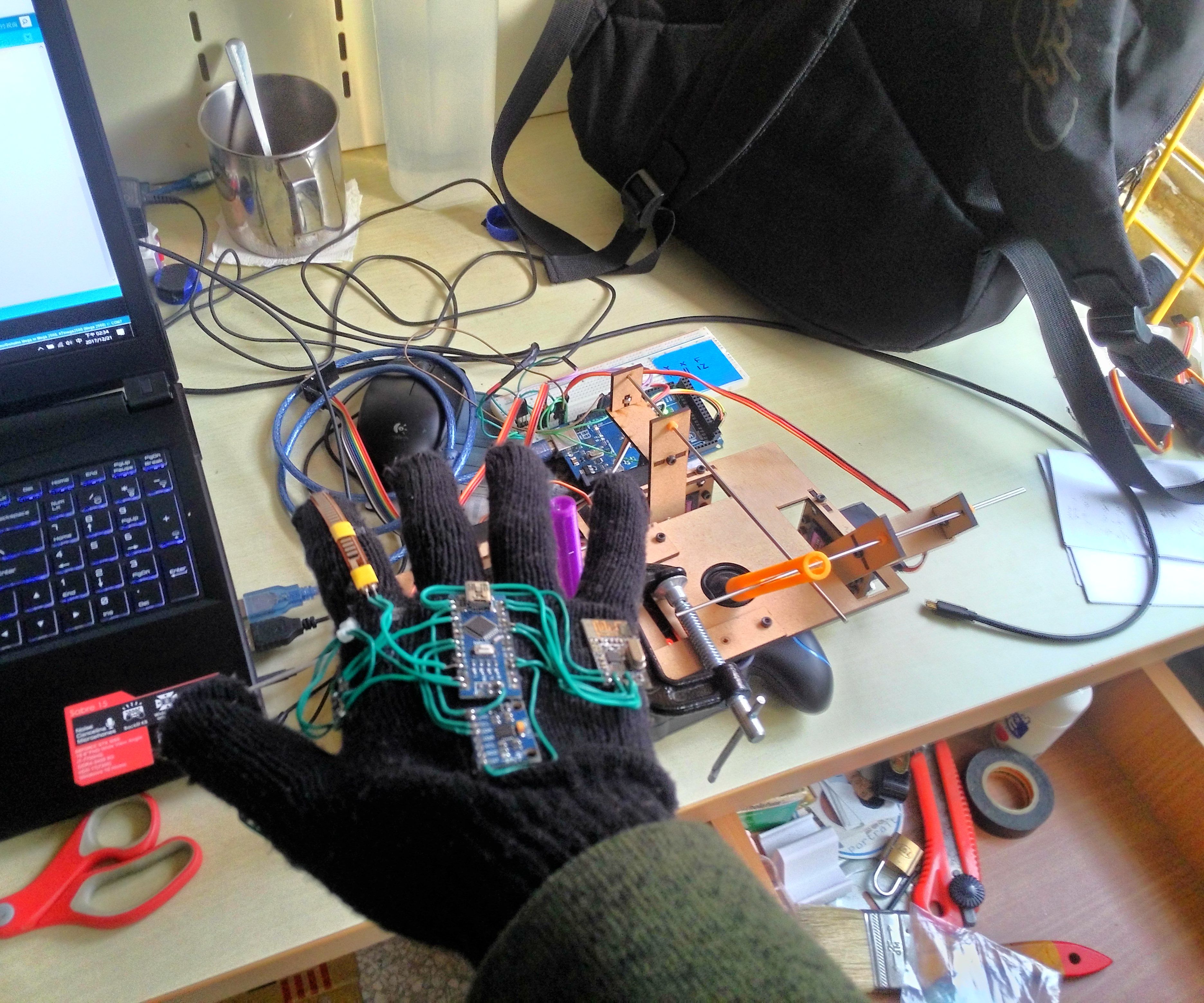 NFU Dream Maker Project：Somatosensory Quadrocopter Module