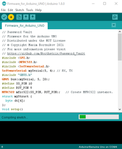 Flash the Arduino UNO