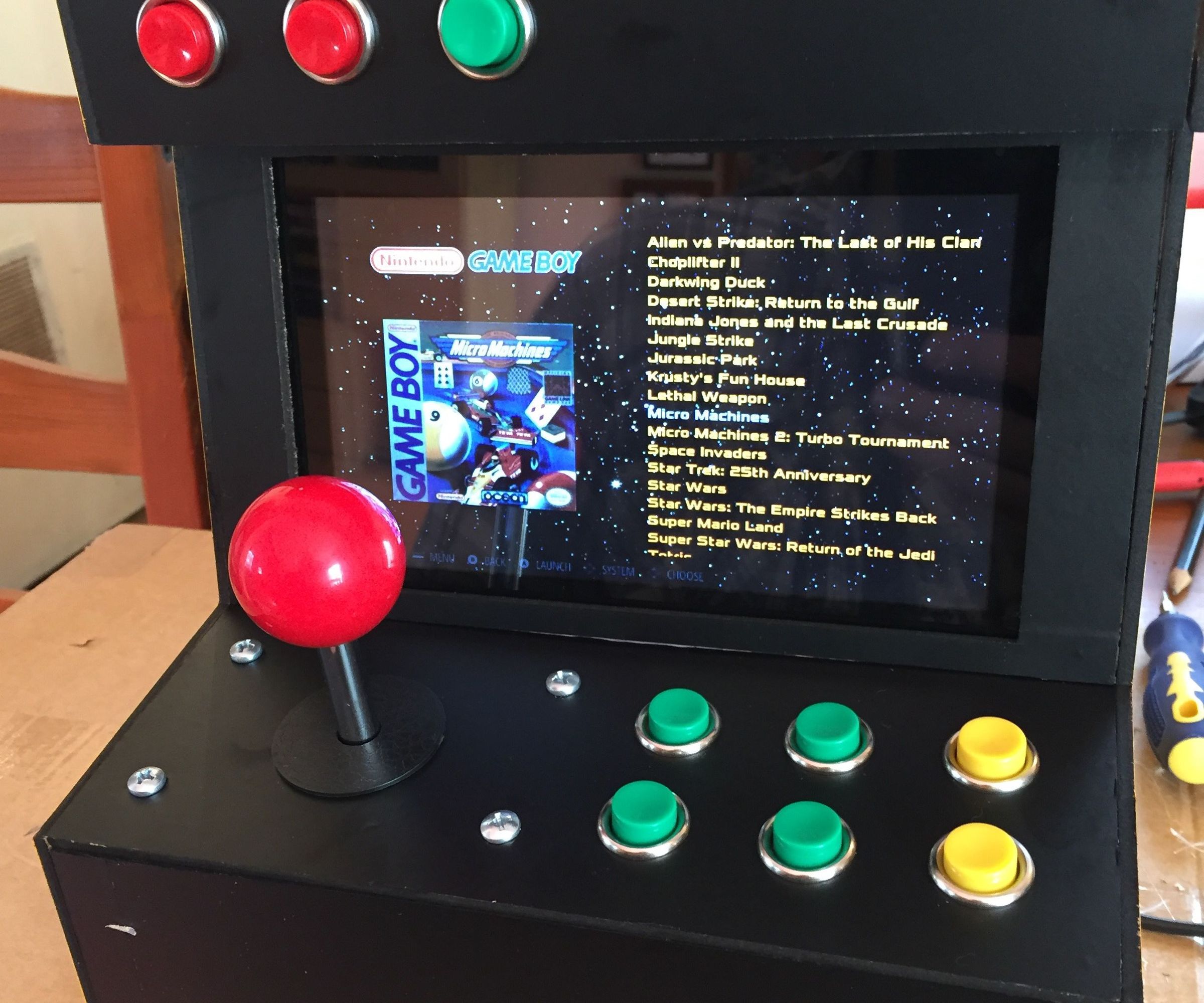 Retropie Arcade Game Machine