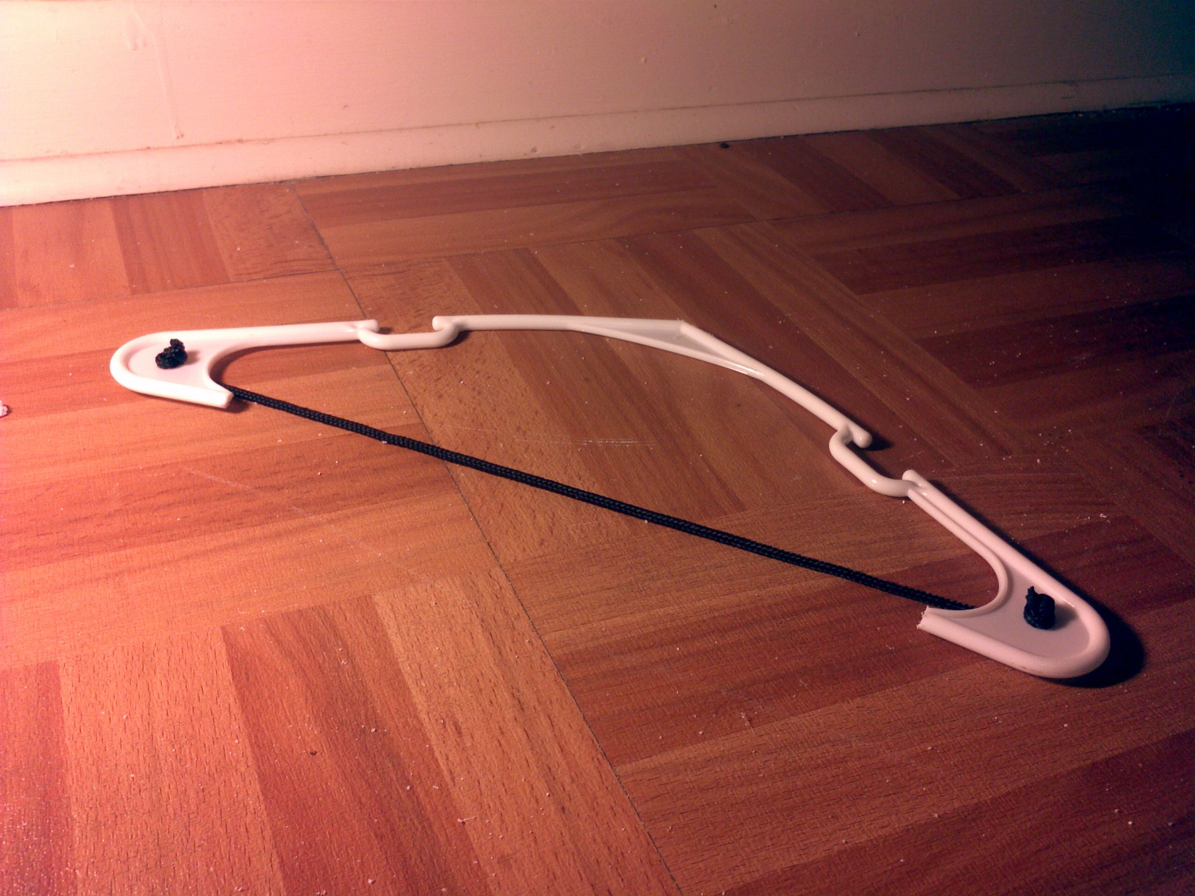 Hanger Bow and Arrow 5 Steps Instructables